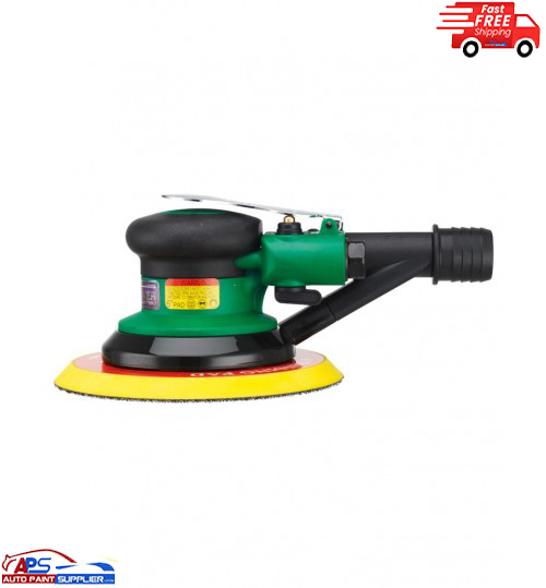 FAST MOVER TOOLS, FT1010 AIR PALM SANDER WITH DUST EXTRACTION, 3MM ORBIT, 150MM